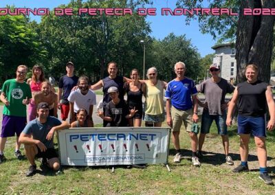 Photo de groupe du Tournoi de Peteca de Montréal 2022