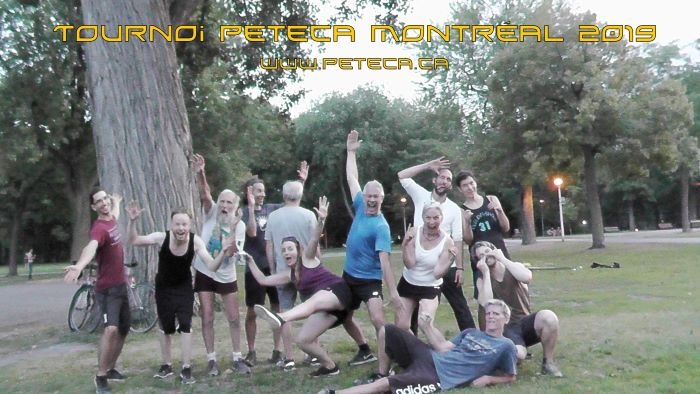 Photo de groupe - Tournoi de Peteca de Montréal 2019